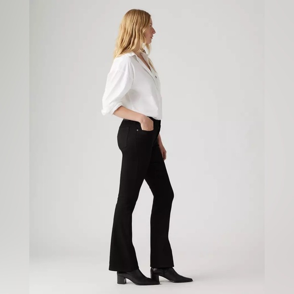 LEVI’S 725 High Rise Bootcut Jeans in Soft Black - 29 - Picture 7 of 14